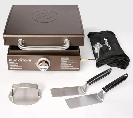 🔥 Grill Anywhere, Eat Everywhere – Blackstone 17" Outdoor Griddle Amber Dine